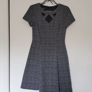 Alyx Fit and Flare Dress in Tweed